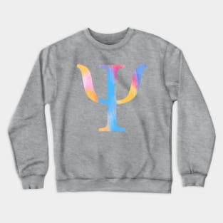 Sunrise Psi Letter Crewneck Sweatshirt